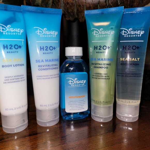 COPY - Disney Lot of 6 Resorts H20+ Toiletries Shampoo Conditioner Body Wash So… - Picture 4 of 5